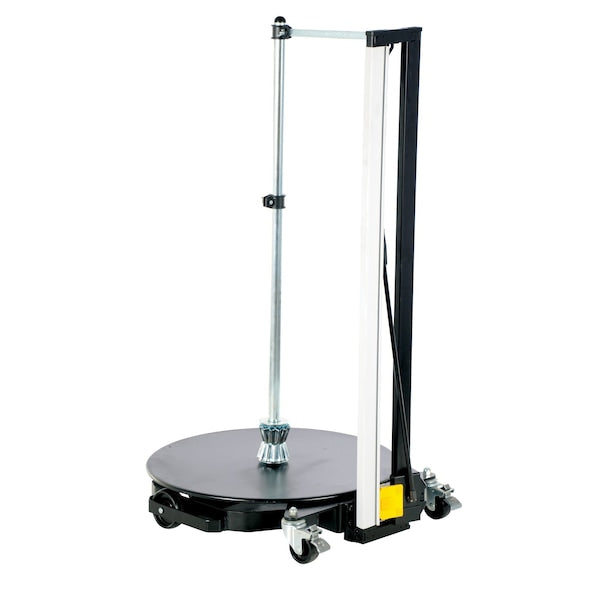 Vestil ROLL-D-DLX Black Roll Material Portable Dolly With Cutter 440 lb 35 x 40 x 70
