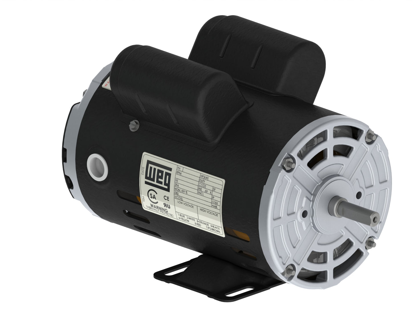 WEG 01018OS1CCD215T 10HP,1800RPM,215T Frame,1PHASE-ODP-FOOT-MOUNT (1 EA)