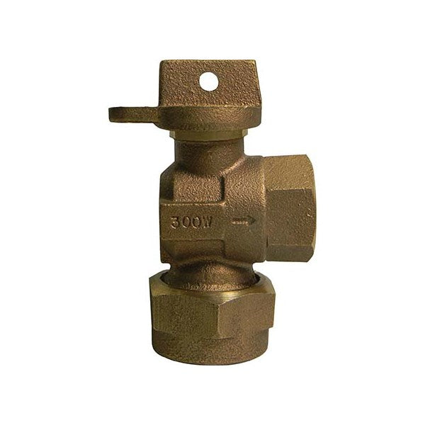 A.Y. McDonald 5141-486 74646Bq 1 Angle Ball Curb Sp Cts X Fnpt-Nl