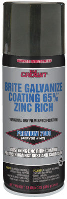Crown 7008 16 Oz Aerosol Brite Galvnize (13 Oz Fill) 7707 (1 CN)