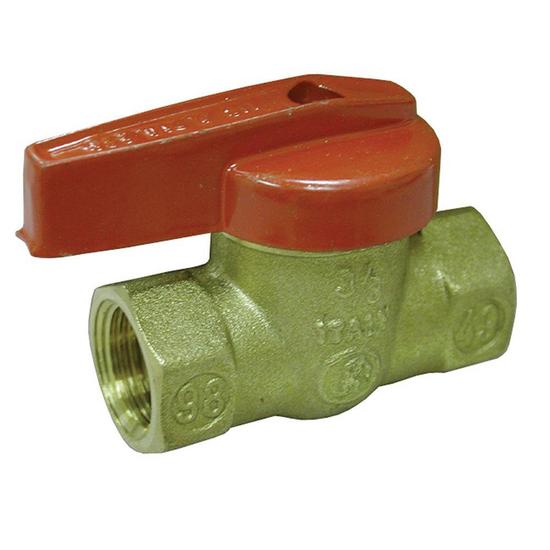 Jones Stephens B64150 1-1/2" FIP Brass Gas Ball Valve