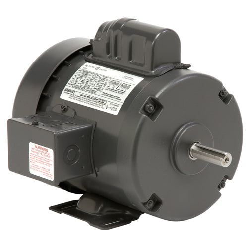 US Motors T12CM2J General Purpose Capacitor Start Single Phase AC Motor - 0.5 HP - TEFC - 1725 RPM