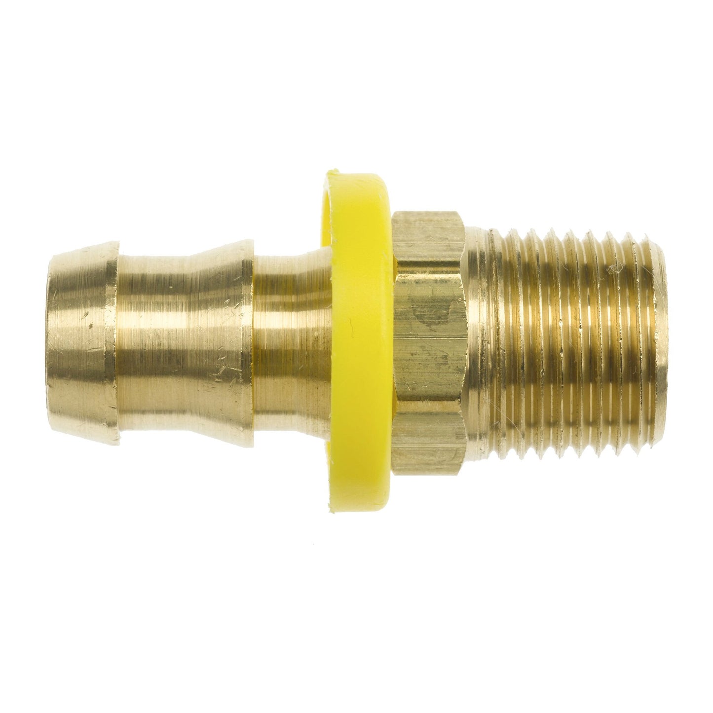 Brennan 2113-08-12-B 08Pl-12Mp Straight Brass