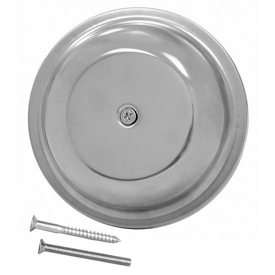 Jones Stephens C98014 4" Stainless Steel Dome Cover Plate