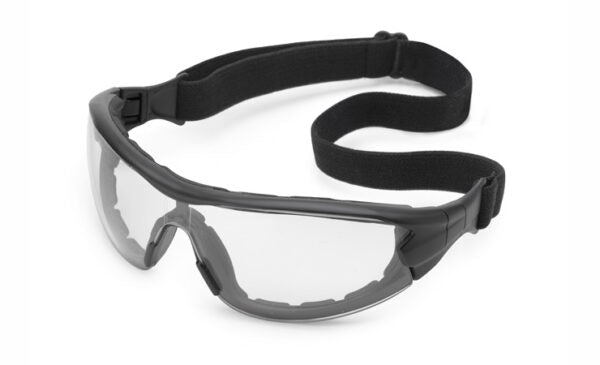 Gateway Safety 21GB79 Swap Safety Glasses - Interchangeable Temple & Strap Eye Protection with Foam-Lined Frame