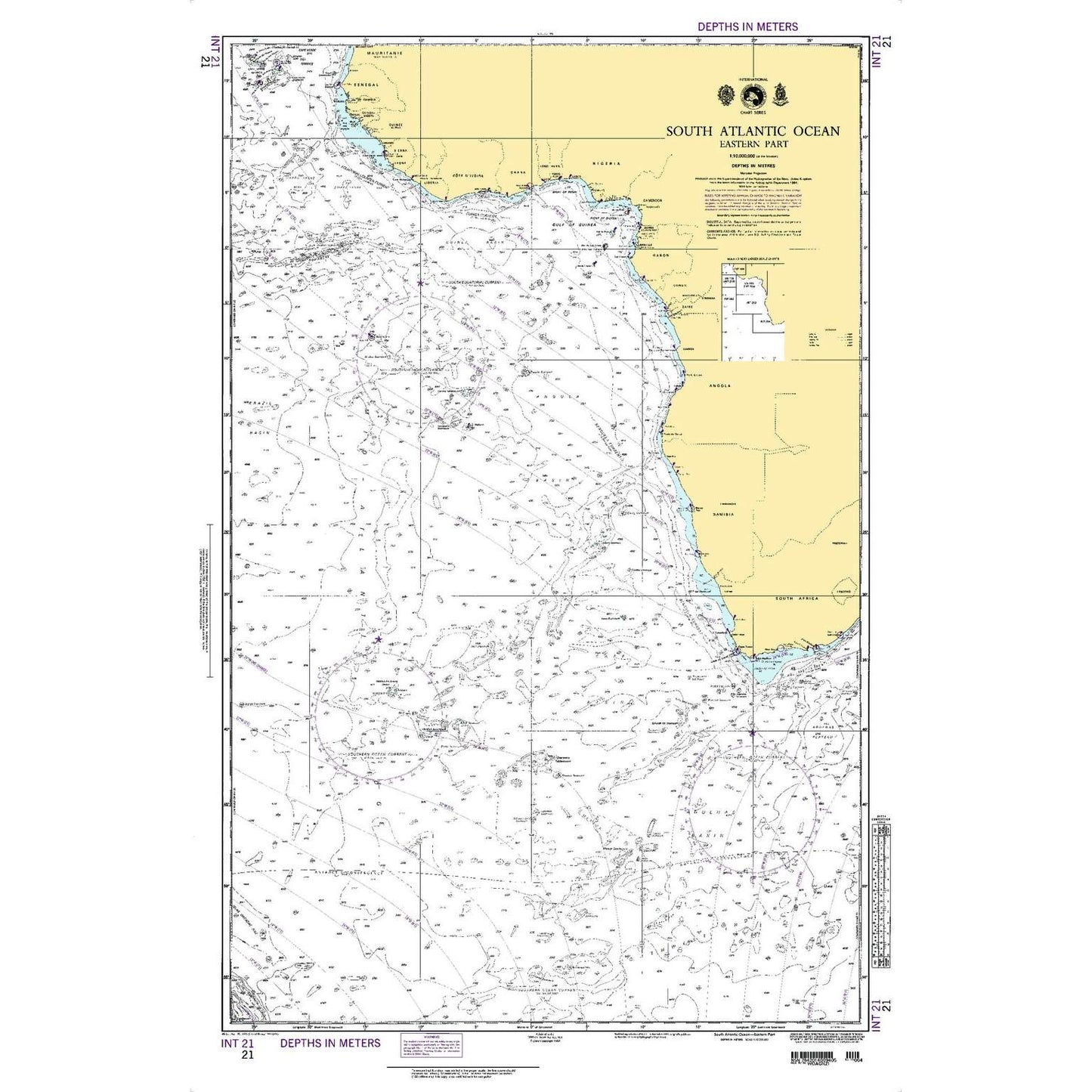 Paradise Clay NGA_21 NGA South Atlantic Ocean Eastern Portion
