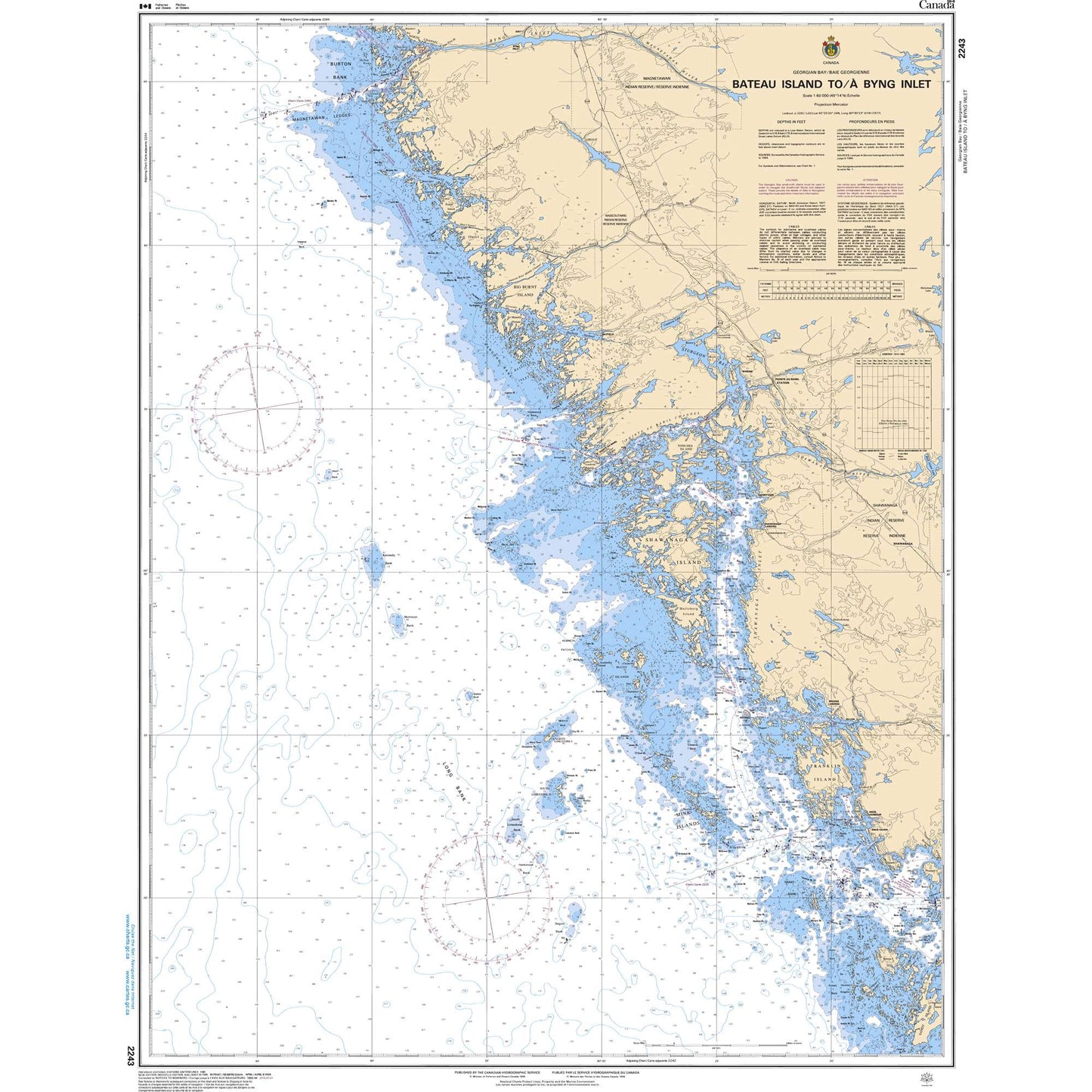 Paradise Clay CAN2243 CHS Bateau Island to/ Byng Inlet