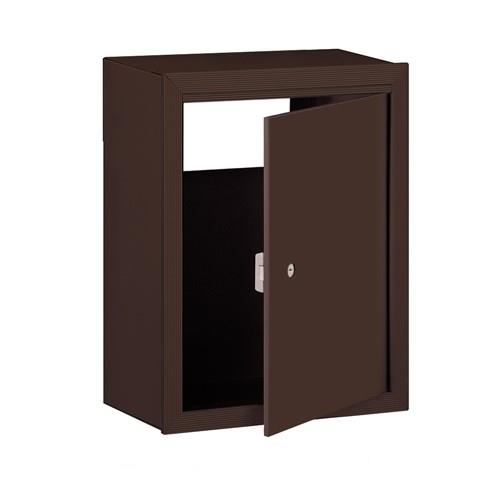 Mailboxes 2256BRZ Salsbury Receptacle - Option for Mail Drop - Bronze