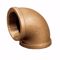 Jones Stephens B74007LF 1-1/4" Bronze 90° Elbow