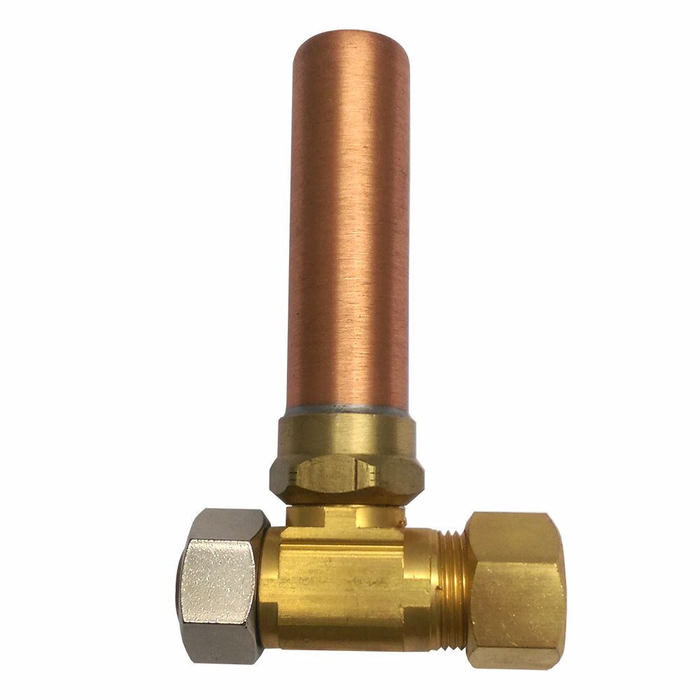 Jones Stephens A97014 5/8" M x F Compression TEE AA Water Hammer Arrester, Lead Free