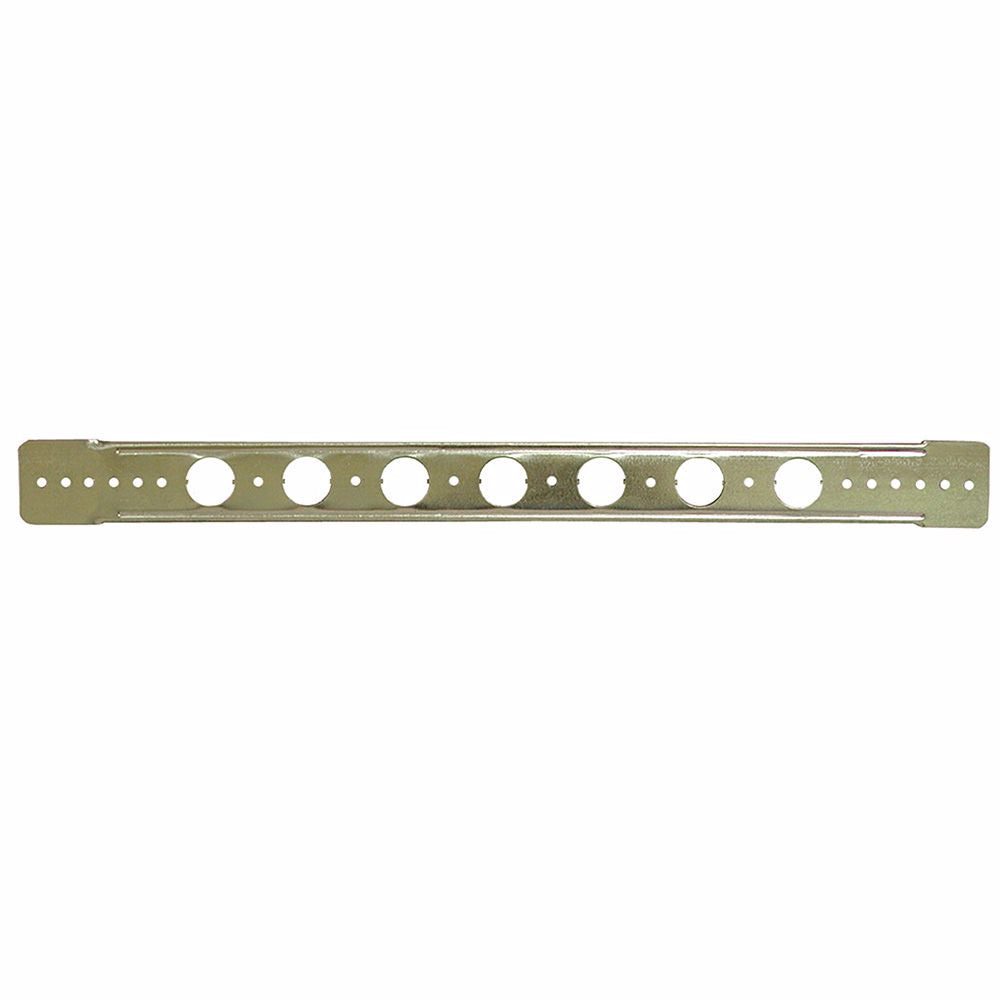 Jones Stephens B00008 1/2" - 3/4" x 20" Galvanized Lockright Pipe Bracket for CPVC, Box of 50