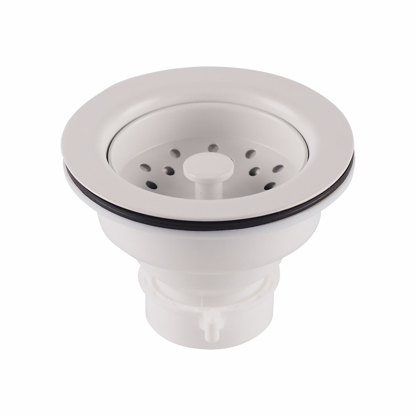 Jones Stephens B02001 White Plastic Body Basket Strainer
