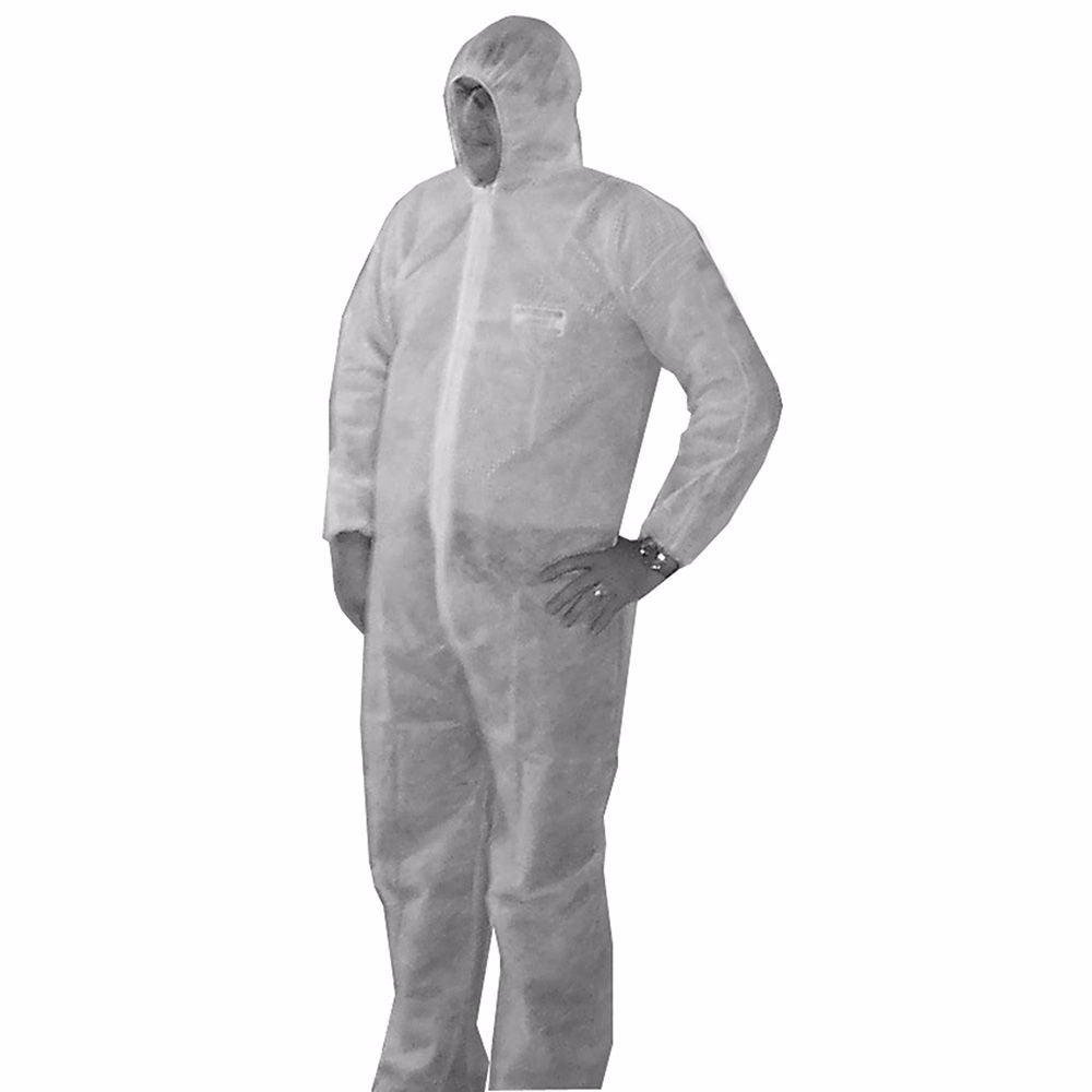 Jones Stephens B05020 Large Disposable Coverall, Pack of 5
