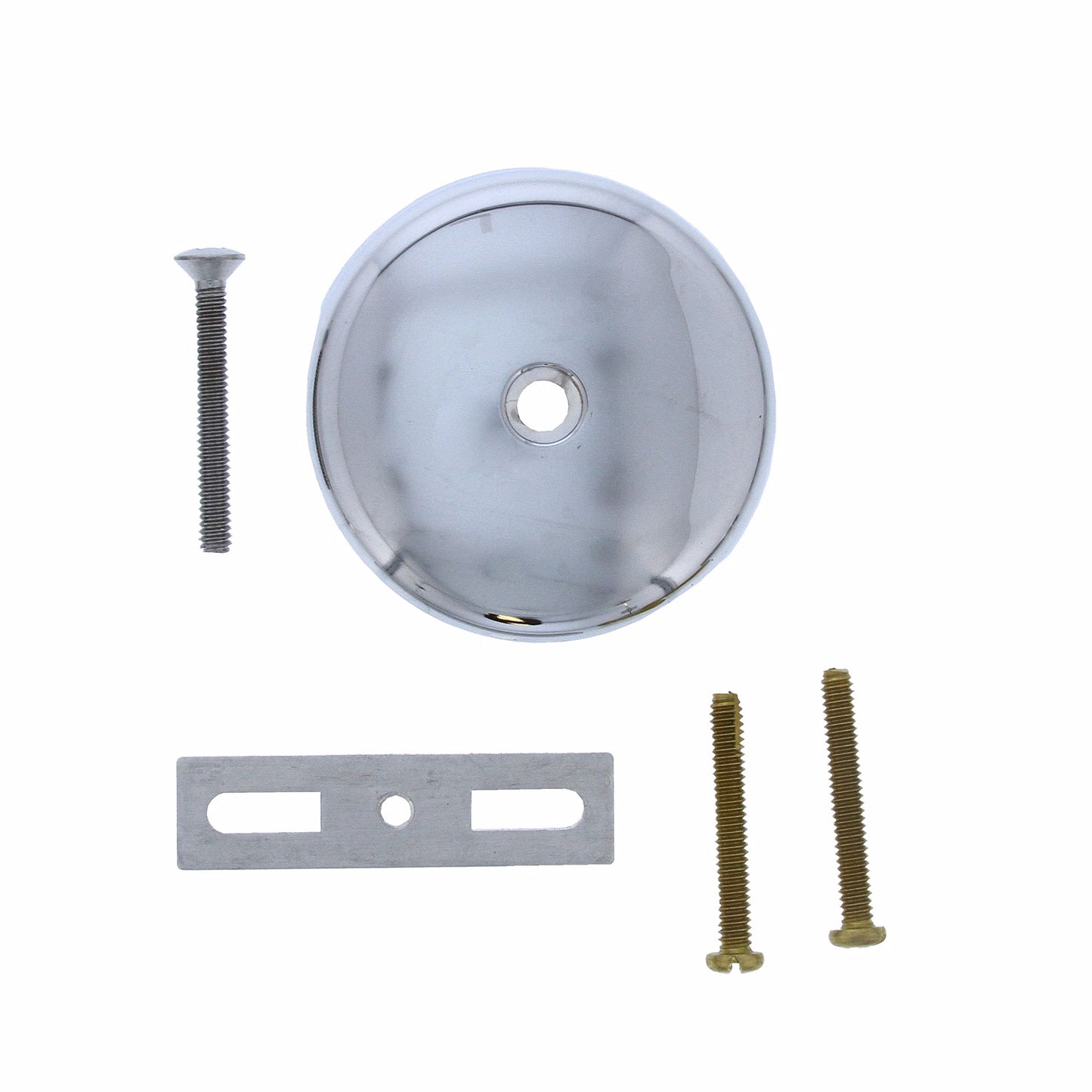 Jones Stephens B07203 One-Hole Faceplate with Aluminum Cross Bar for Bath Waste Kits