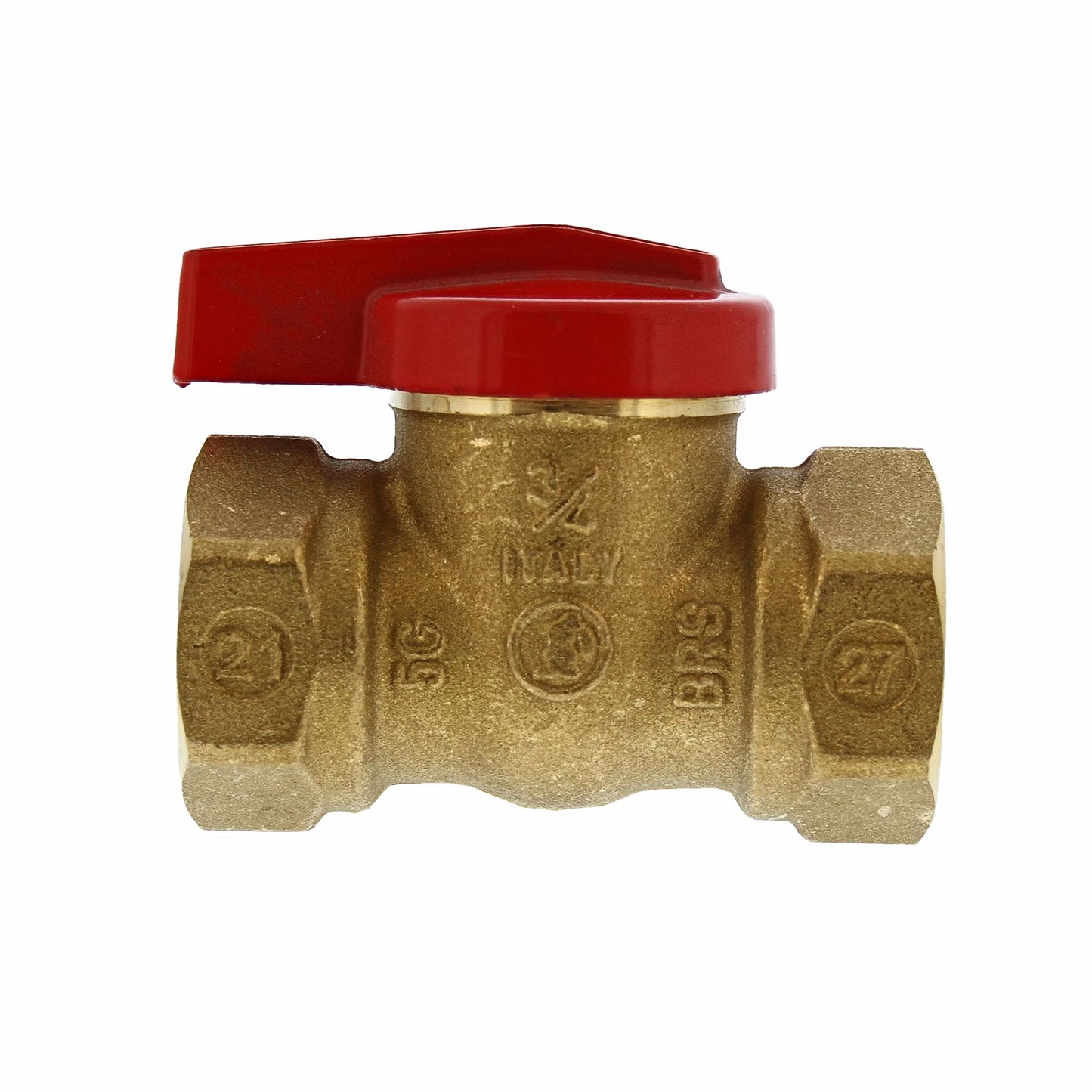 Jones Stephens B64075 3/4" FIP Brass Gas Ball Valve