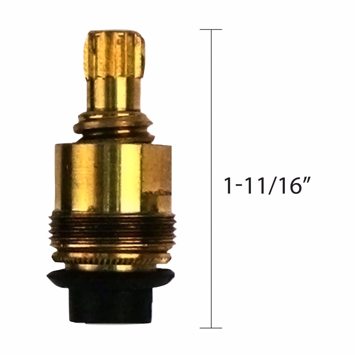 Jones Stephens C07274 Hot or Cold Stem fits American Standard® Cadet, 1-11/16" Overall Length