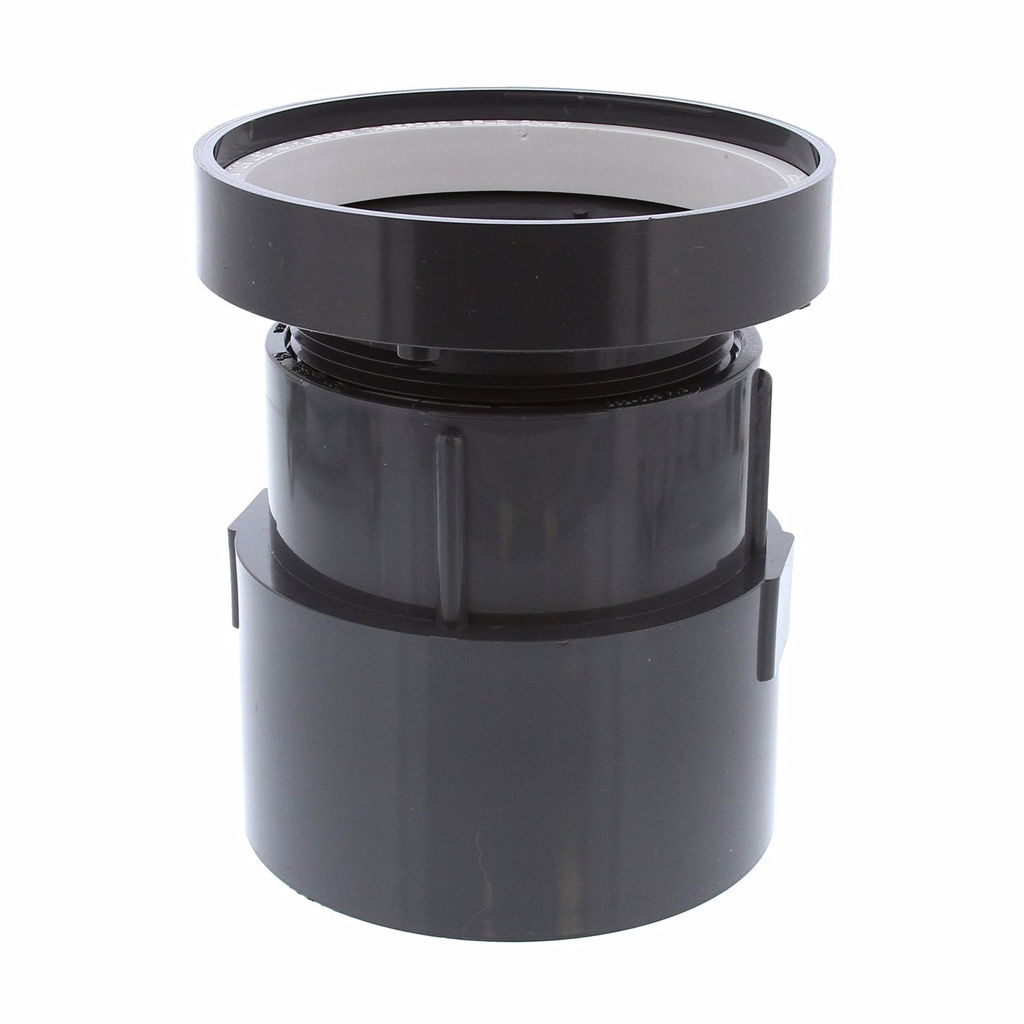 Jones Stephens C59245 4" LevelBest® Complete Pipe Fit Cleanout System with 3" Metal Spud and 5" Nickel Bronze Cover