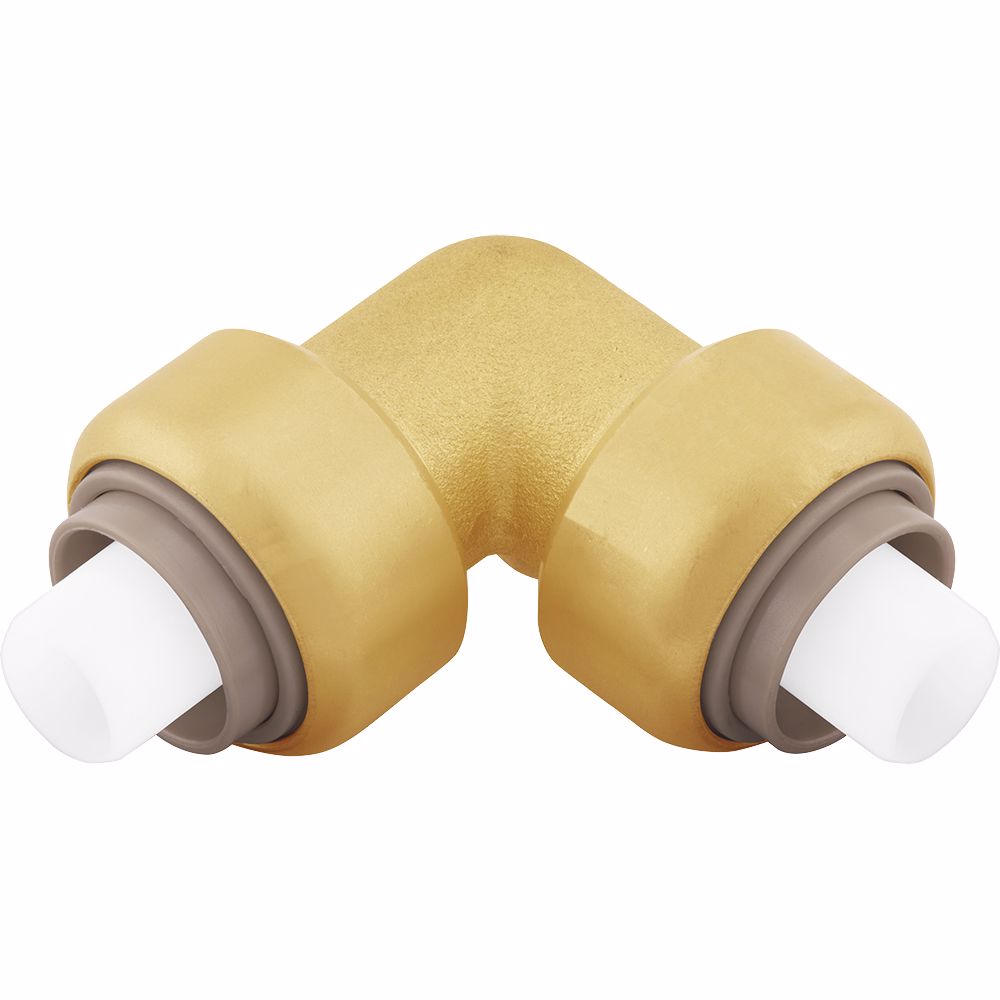 Jones Stephens C76507LF 1/2" PlumBite® Push On 90° Elbow