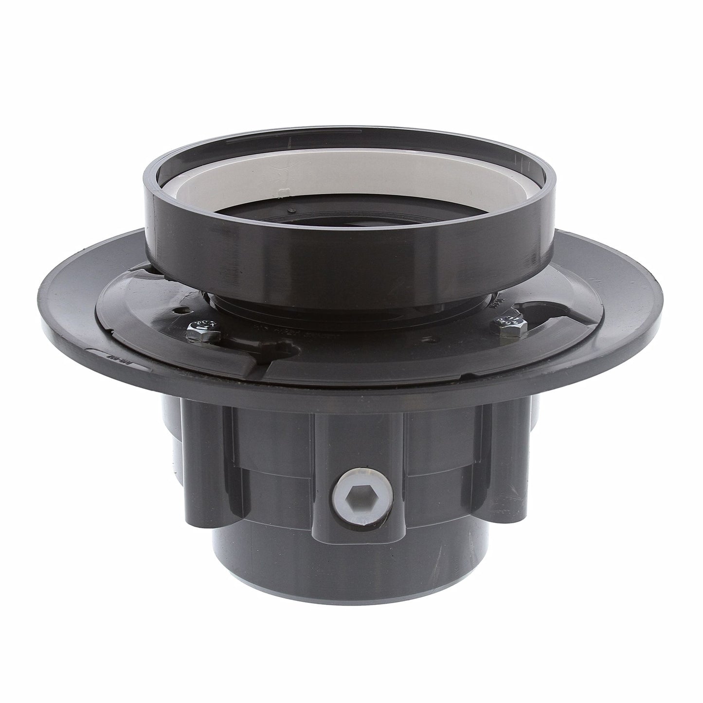 Jones Stephens D49643 3" x 4" LevelBest® Complete Heavy Duty Drain System with 3" Metal Spud and 5" Nickel Bronze Strainer