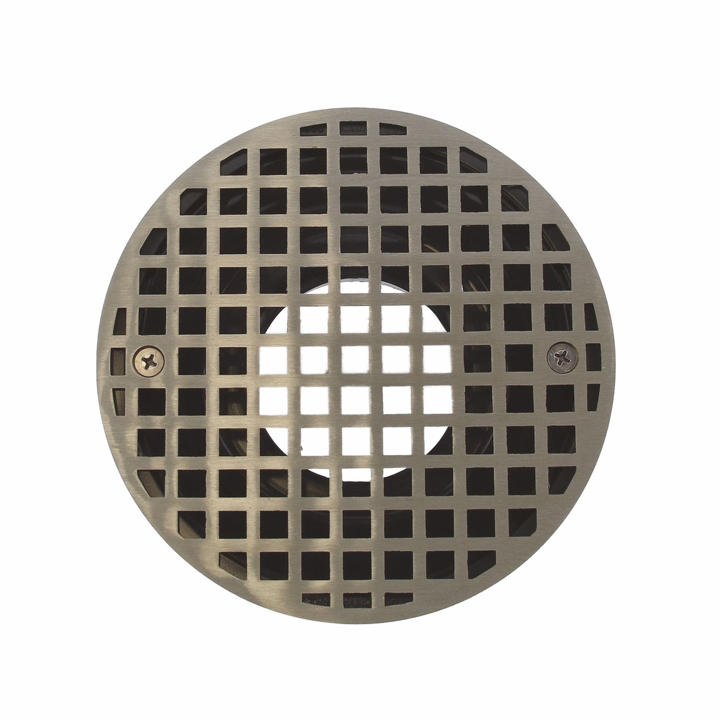 Jones Stephens D56408 4" IPS PVC Spud with 6" Nickel Bronze Strainer