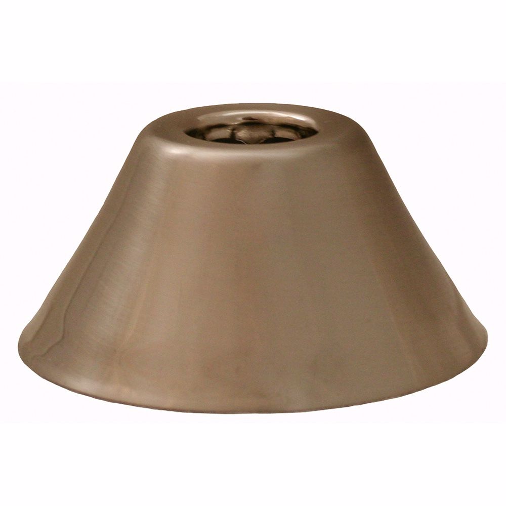 Jones Stephens E0705BN Brushed Nickel Escutcheon 1/2" CTS - 5/8" OD Bell Pattern 2-3/8" OD