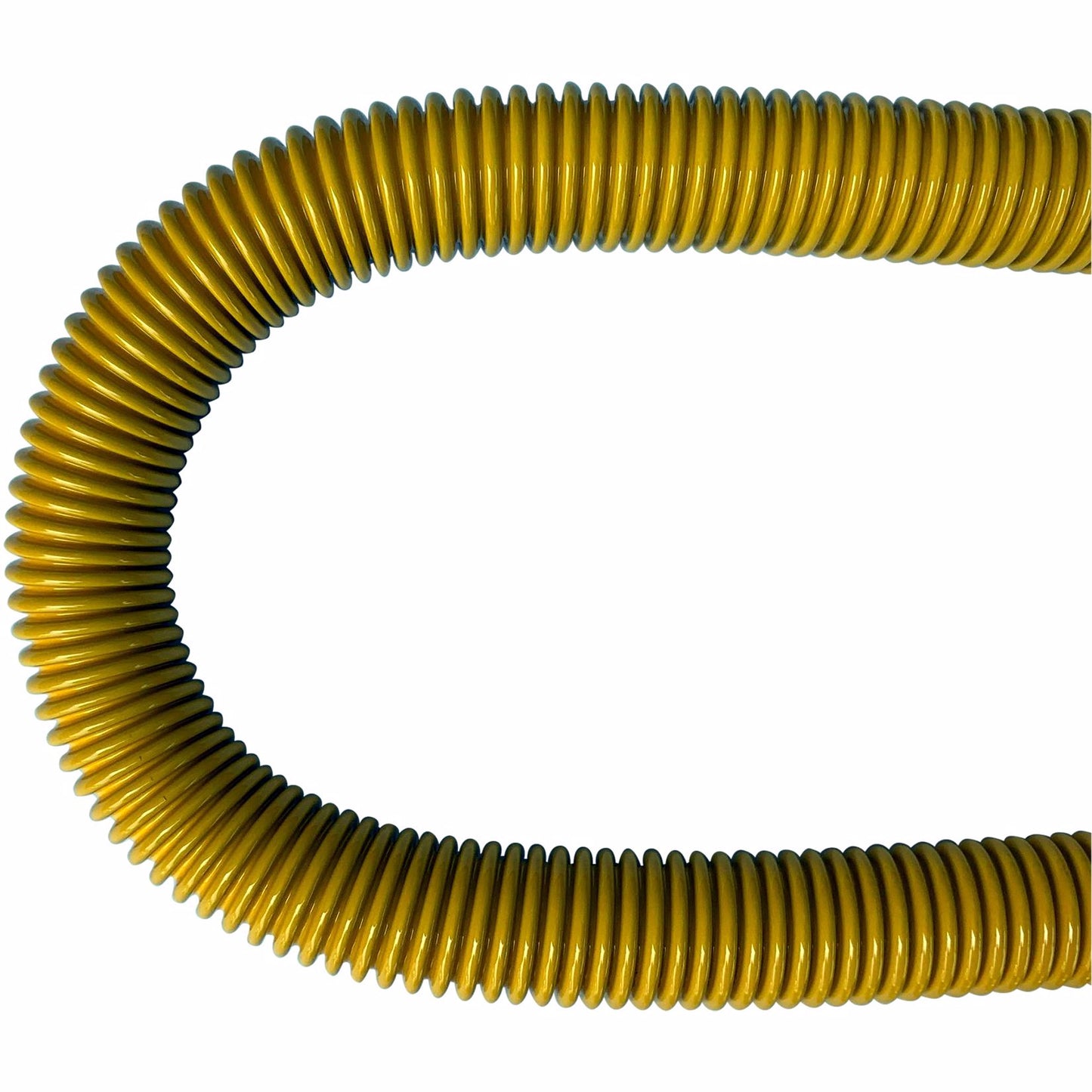 Jones Stephens G76005 1" OD (3/4" ID) X 12" Long, 1" Female Pipe Thread X 1" Male Pipe Thread, Yellow Coated Corrugated Stainless Steel Gas Connector