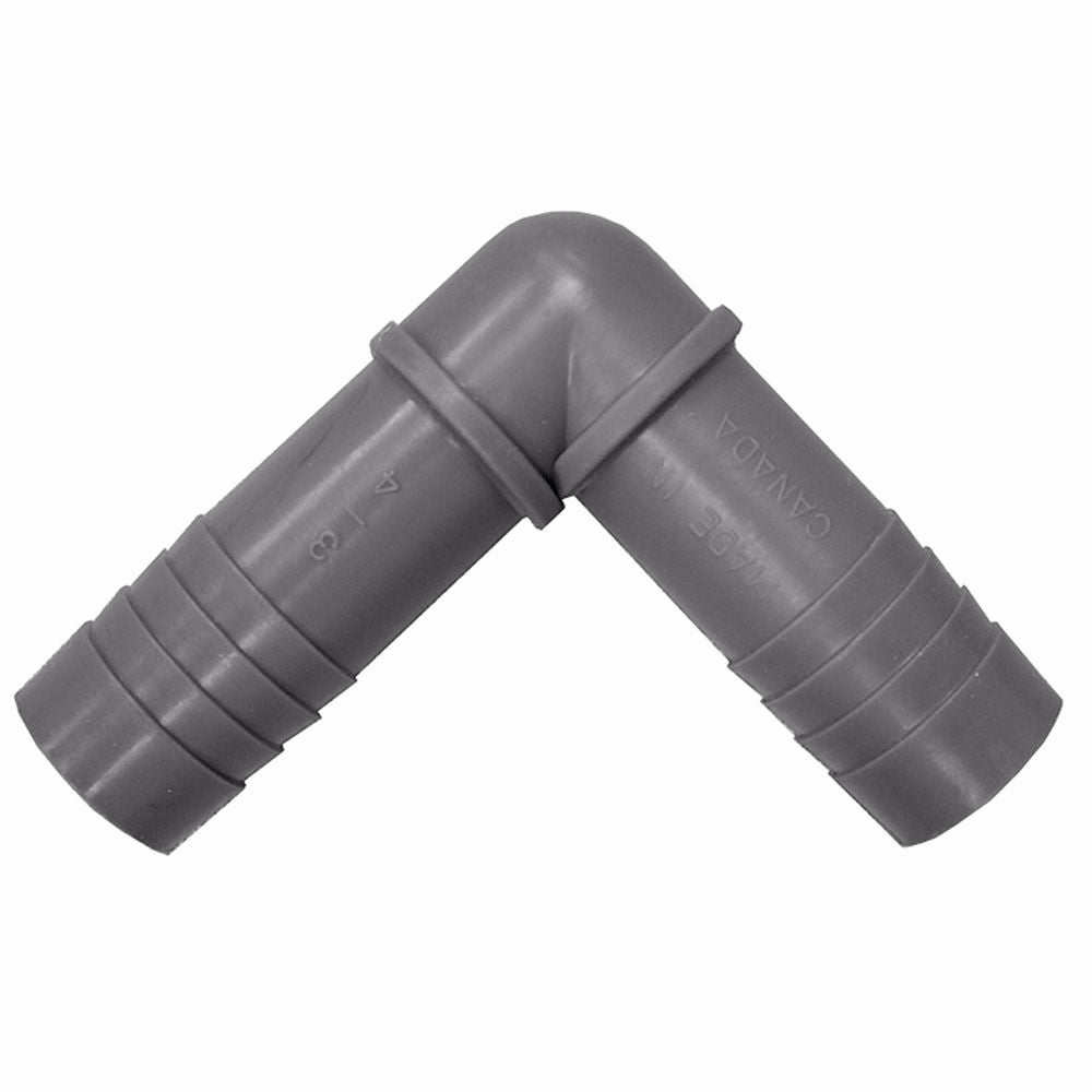 Jones Stephens I10024 3/4" Poly Insert 90° Elbow