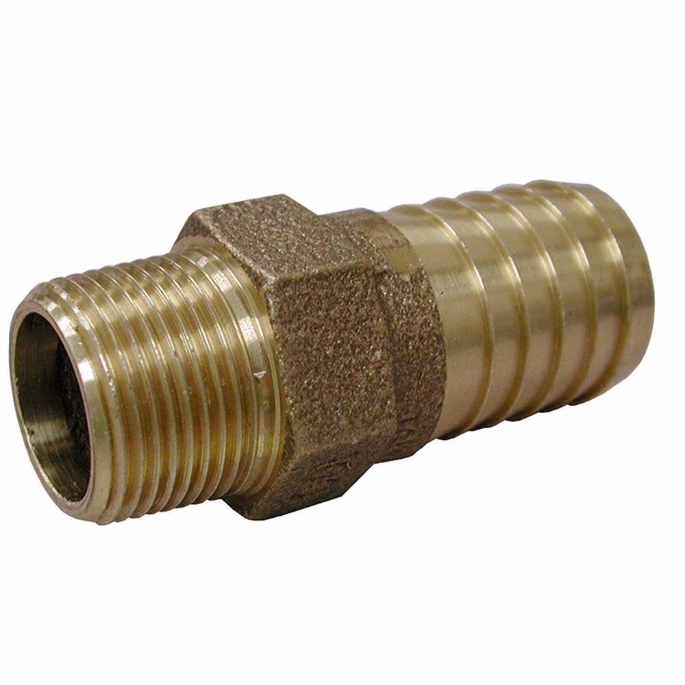 Jones Stephens I13007LF 1" x 3/4" MPT Bronze Insert Adapter