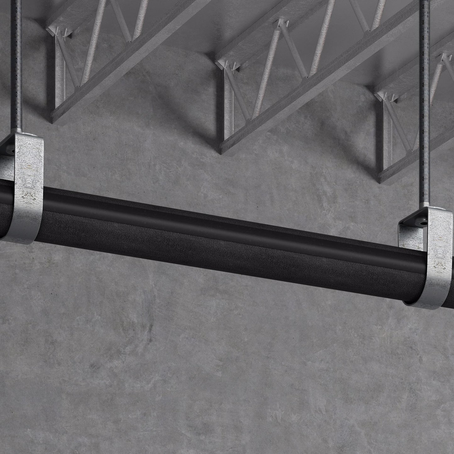 Jones Stephens I81418 4-1/8" ID (4" CTS 3-1/2" IPS) Self-Sealing Black Rubber Pipe Insulation with Overlap Tape, 1/2" Wall Thickness, 24 ft. per Carton