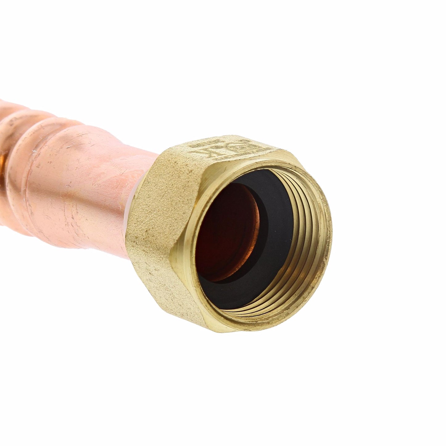 Jones Stephens J35715 3/4" FIP x 3/4" SWT x 15" Copper Corrugated Water Heater Connector