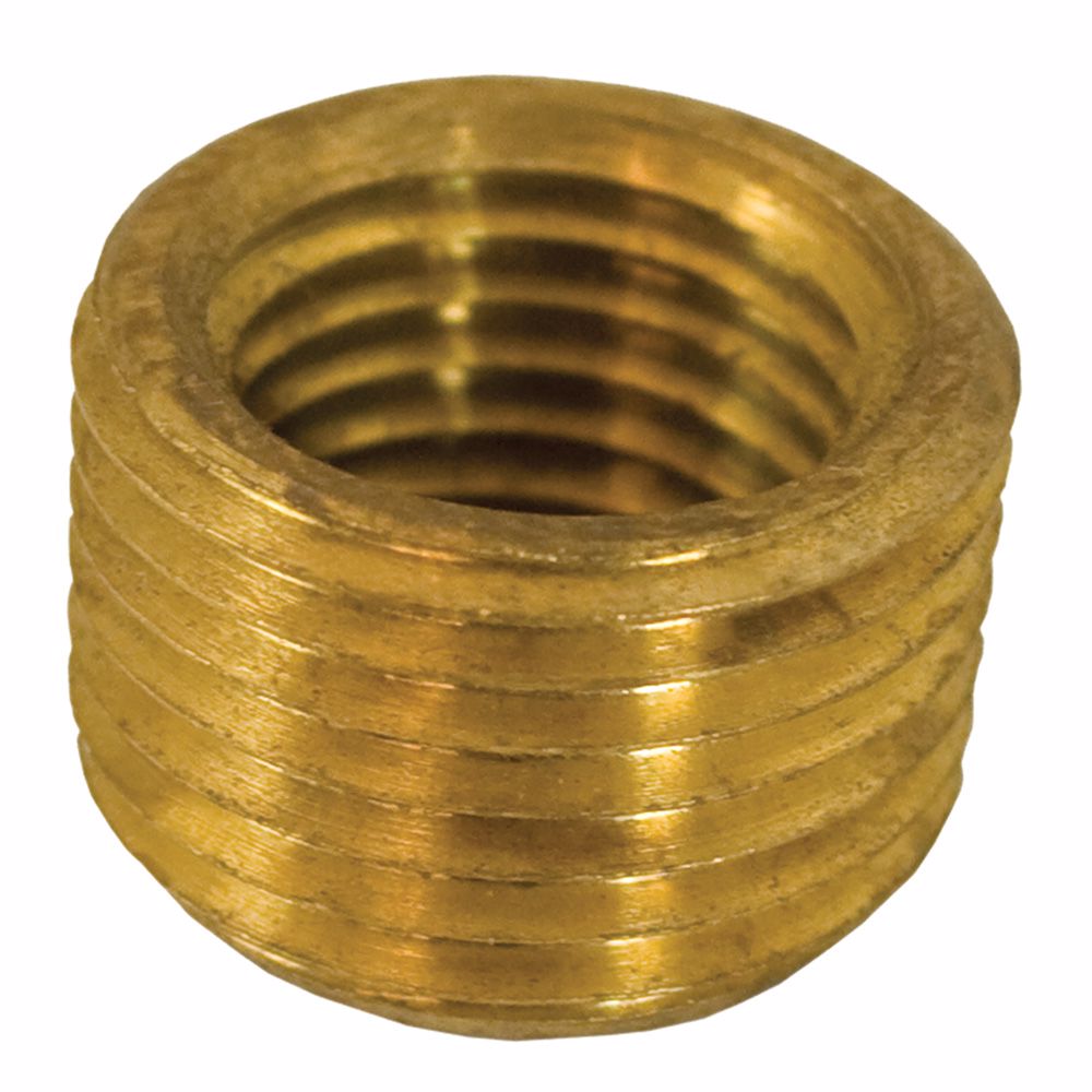Jones Stephens P11928 3/4" x 1/2" Yellow Brass Face Bushing