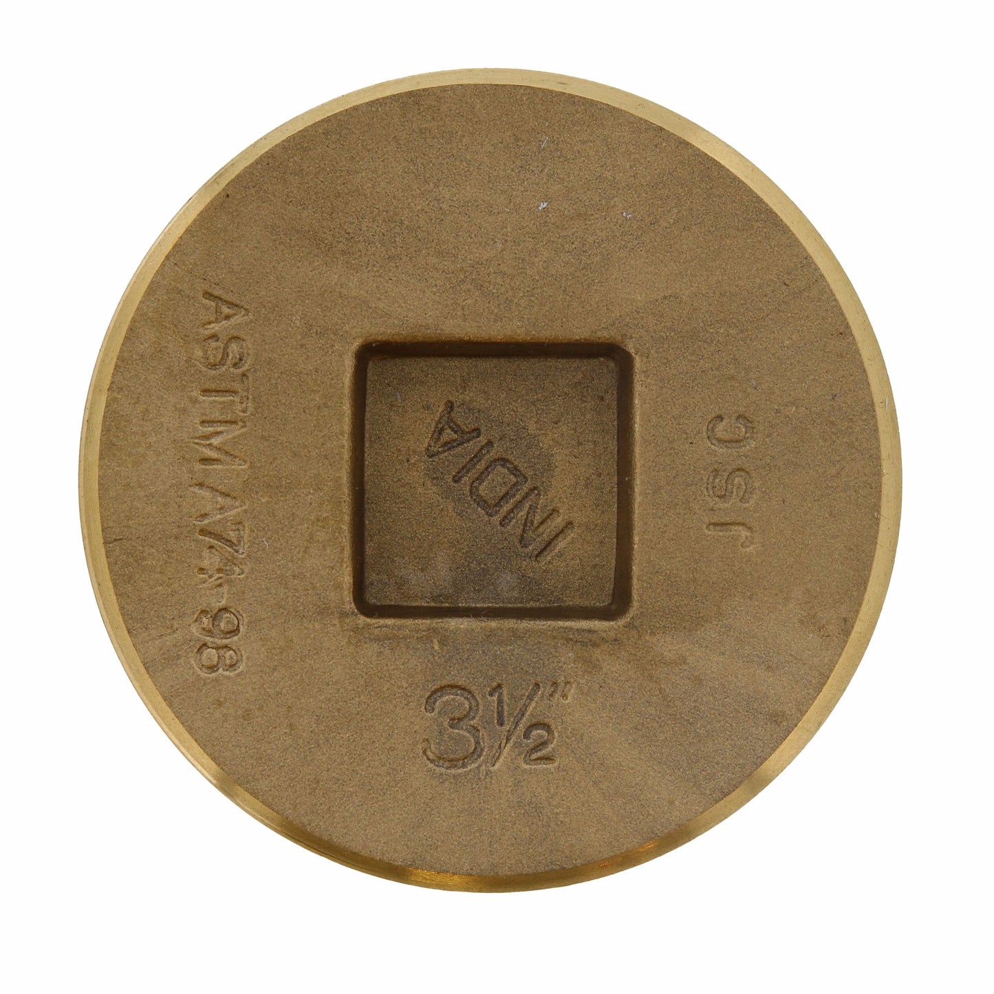 Jones Stephens P59355 3-1/2" Countersunk Code Pattern Plug