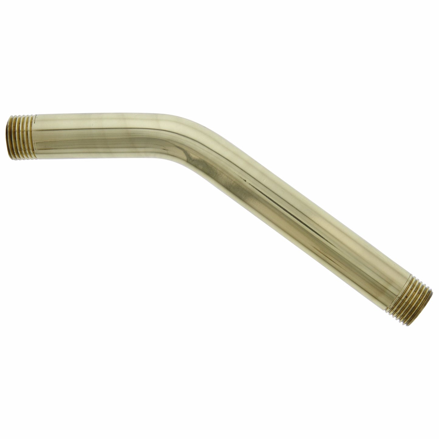 Jones Stephens S03032 Polished Brass 8" Wall Mount Shower Arm