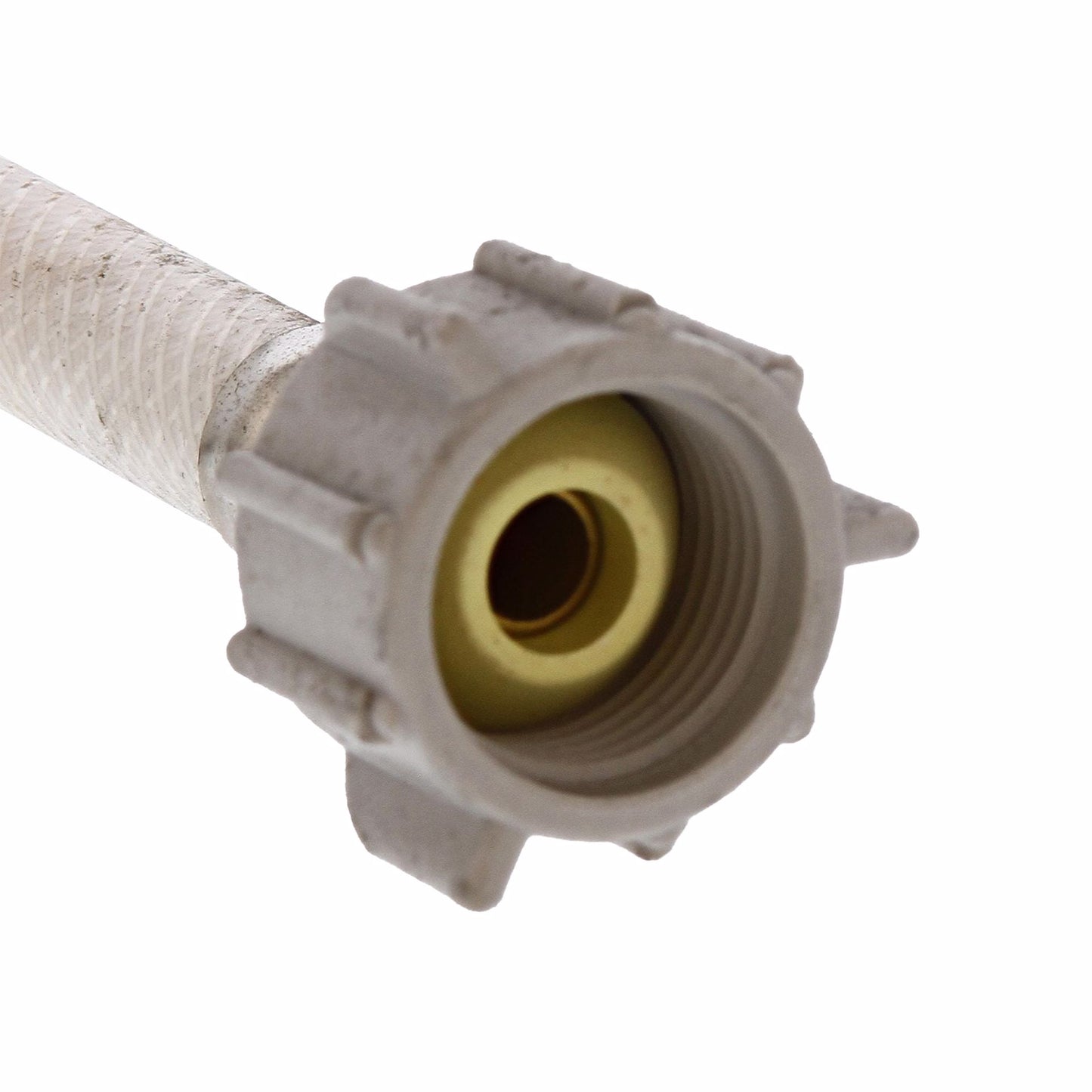 Jones Stephens S04416 3/8" Compression x 7/8" BC x 16” Flexible Vinyl Toilet Connector