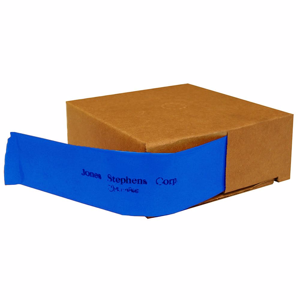 Jones Stephens S22006 1/2" - 1" Pipe Sleeving, 25 mil, 100', Blue