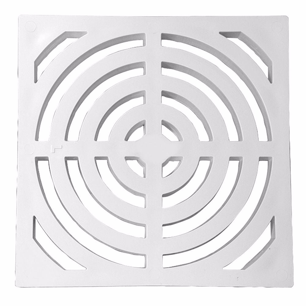 Jones Stephens S59010 PVC Full Top Grate for Floor Sink
