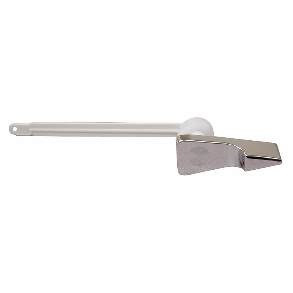 Jones Stephens T01050 Chrome Plated ABS Tank Trip Lever for American Standard® 6" Plastic Arm with Plastic Spud and Nut for Plebe™ and Cadet®