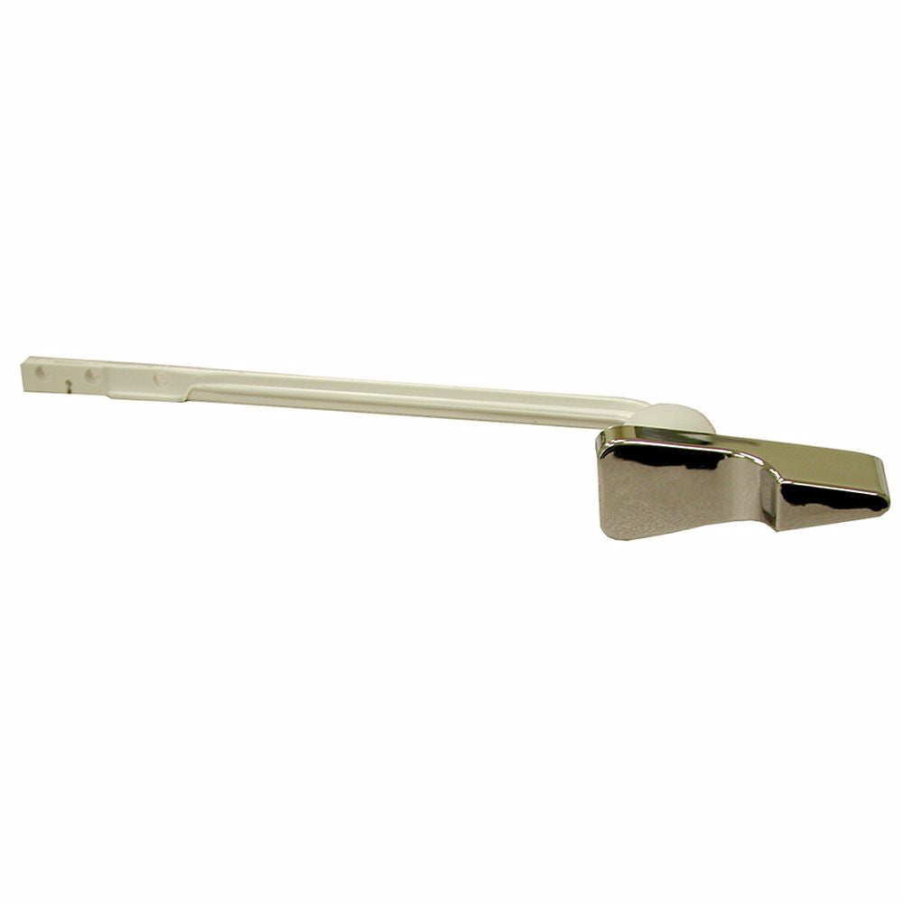 Jones Stephens T01062 Chrome Plated ABS Fit-All Tank Trip Lever 8" Plastic Arm with Plastic Spud and Nut