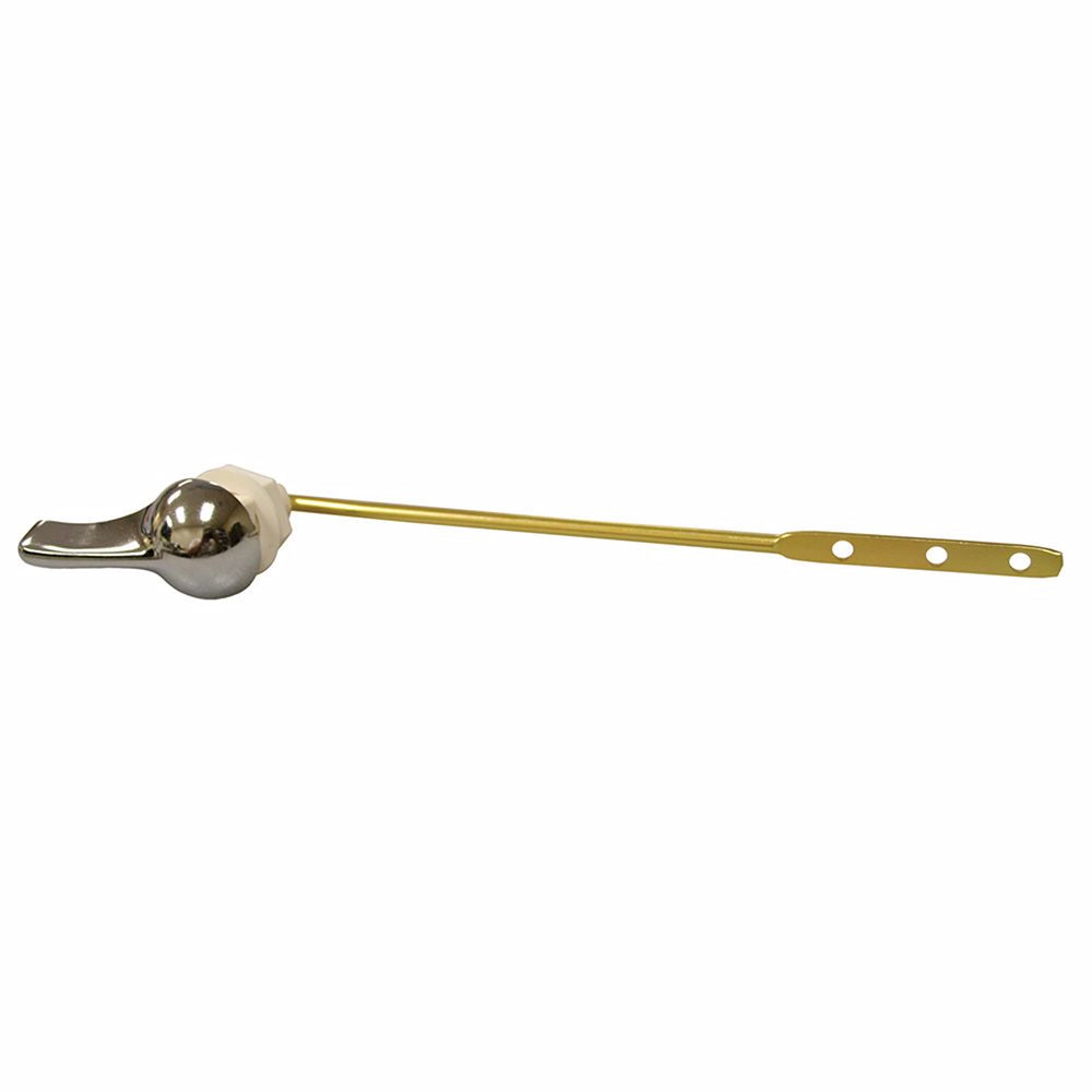 Jones Stephens T01201 Chrome Plated Fit-All Tank Trip Lever 8" Aluminum Arm with Plastic Spud and Nut