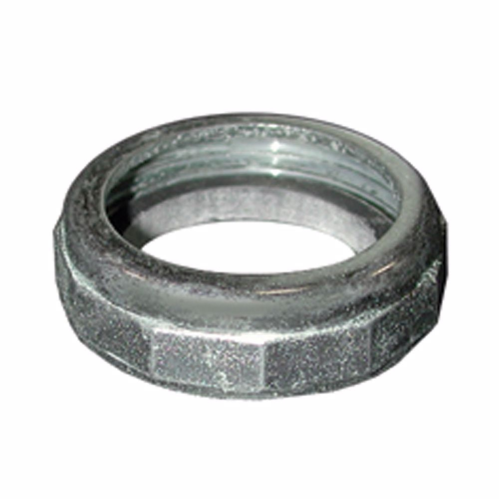 Jones Stephens T77013 1-1/2" x 1-1/4" Chrome Plated Die Cast Slip Joint Nut and Washer, 25 pcs.