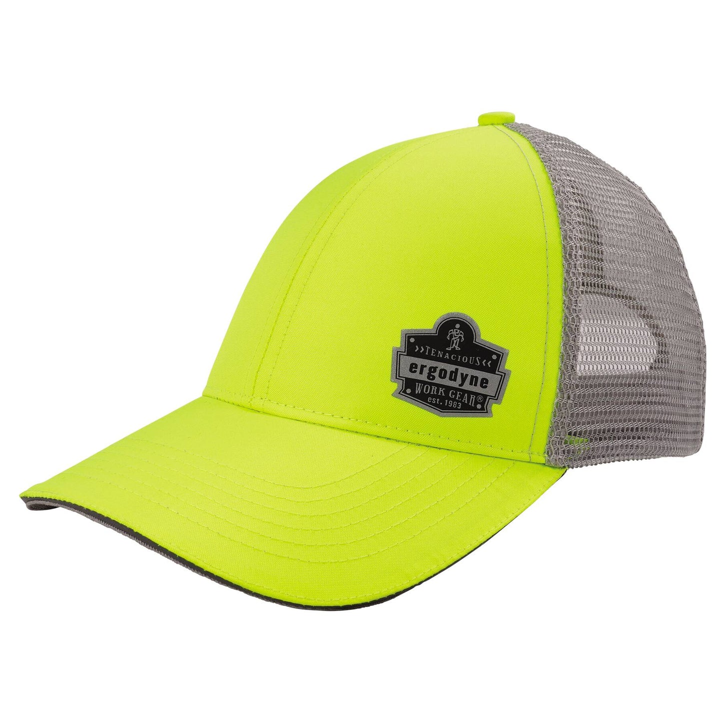 Ergodyne 23244 GloWear 8933 Hi-Vis Reflective Snapback Hat (Hi-Vis Lime - Ergodyne Logo)