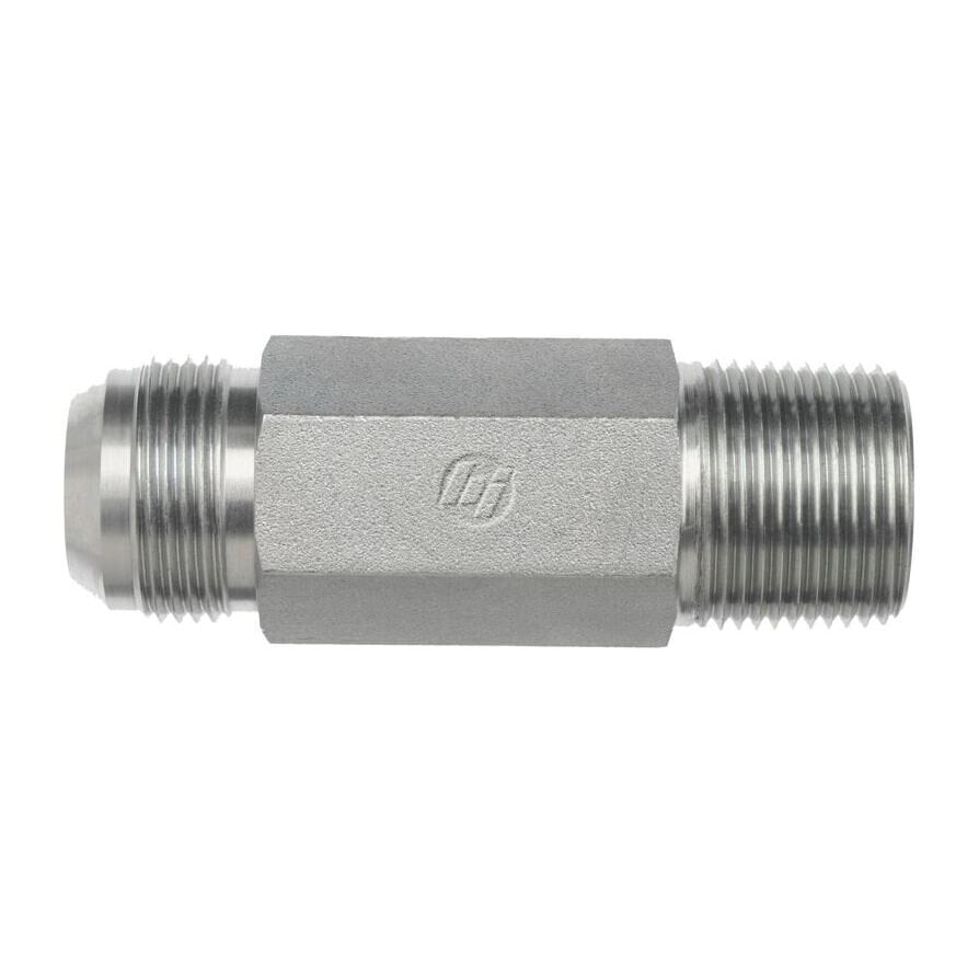 Brennan 2404-L-20-20-SS 20MJ-20Mp Straight Long STNLS (4.50 Oal)