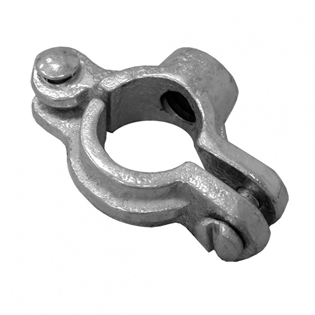 Jones Stephens H72300 3" Zinc Plated Hinged Split Ring for 1/2" Rod