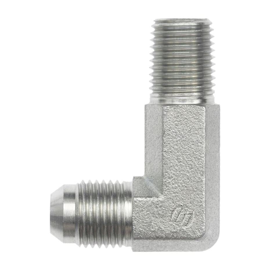 Brennan 2501-L-06-04-SS 06MJ-04Mp 90 Elbow Long STNLS (1.58 L Dim)