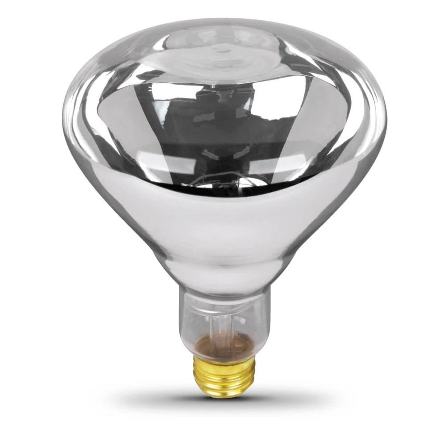 Feit Electric 250R40/1 250W Clear Incandescent BR40 Dimmable Heat Lamp Reflector