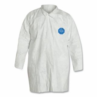 DUPONT TY210S-XL Tyvek Lab Coat Snap Front (30 EA)