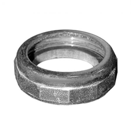 Jones Stephens T77014 1-1/4" x 1-1/4" Chrome Plated Die Cast Slip Joint Nut and Washer, 25 pcs.