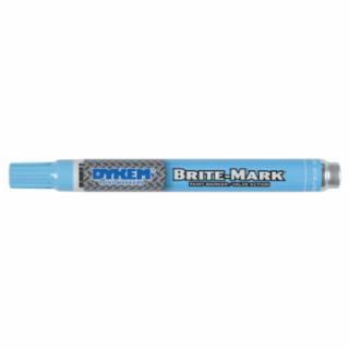 DYKEM 84008 Brite-Mark Paint Pen Medium Tip Light Blue (1 EA)
