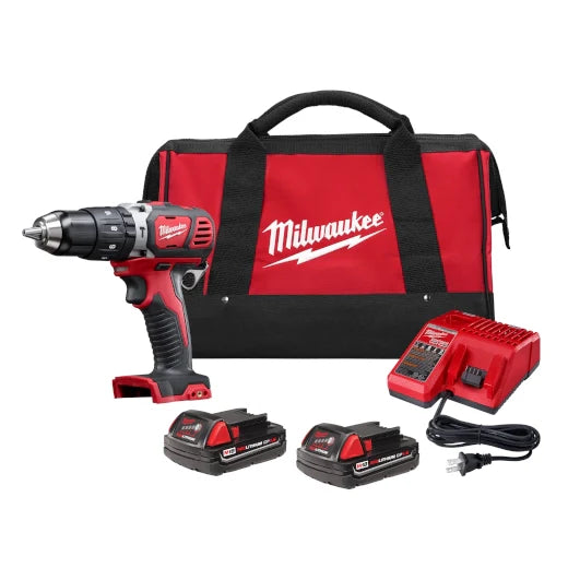 Milwaukee Tool 2607-22CT M18™ 1/2" Hammer Drill/Driver Kit, 1 EA