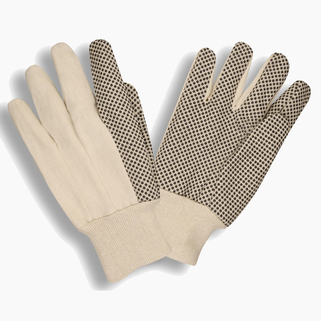 Cordova Safety 2610XL Canvas, Knit Wrist, PVC Dots, 10 oz